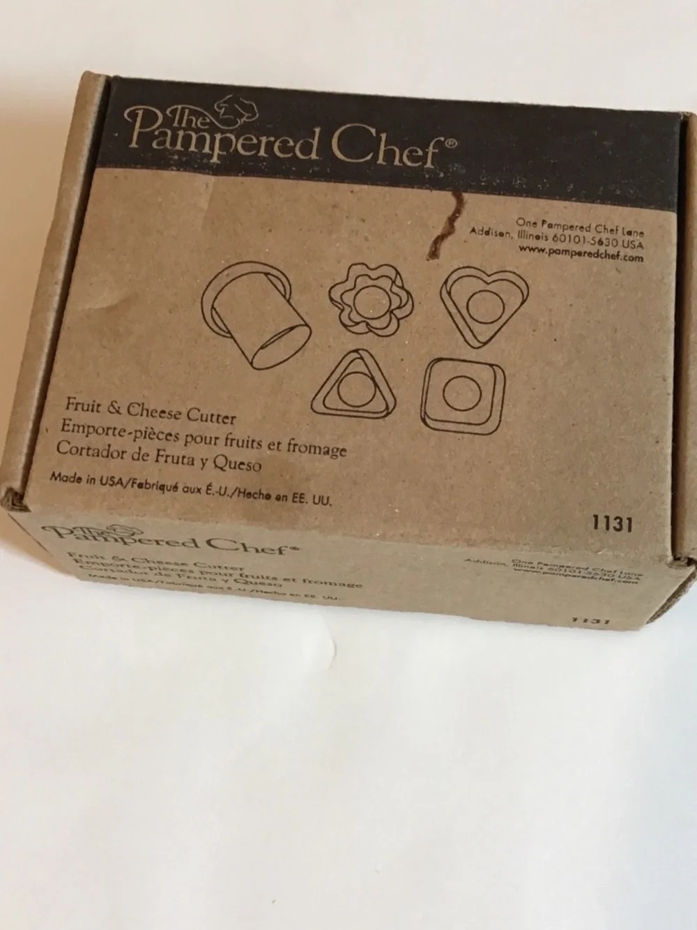 Pampered Chef Fruit & Cheese Cutter